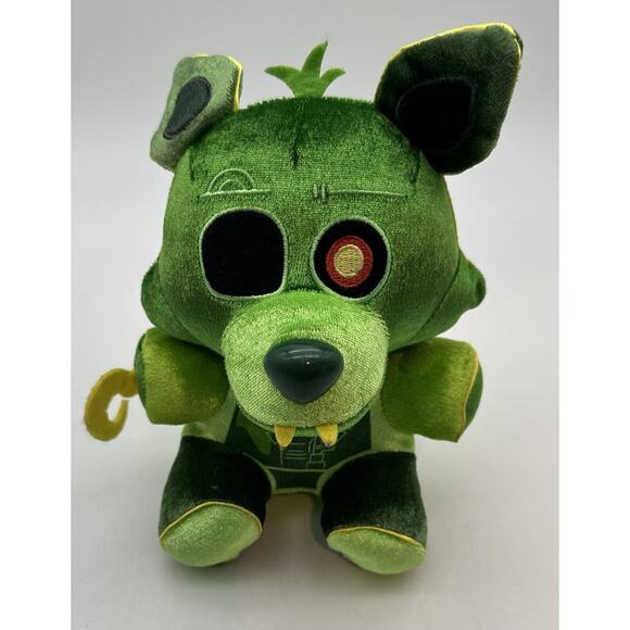 Funko Five Nights At Freddys Radioactive Foxy Stuffed Animal Plush Collector - Picture 1 of 5